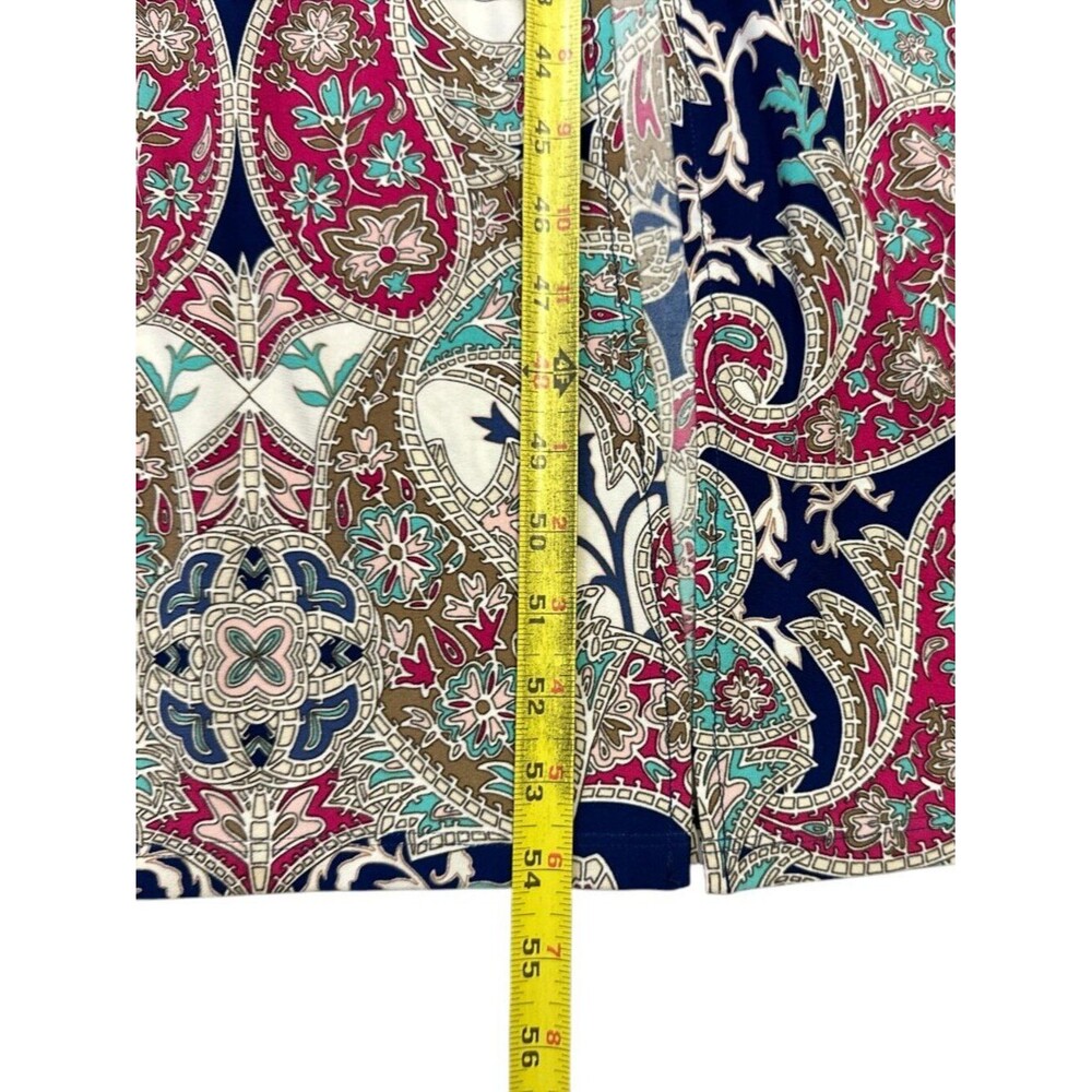 Chico's Maxi Dress Paisley Print Sleeveless Boho Travel Casual Flowy Women - Picture 15 of 15
